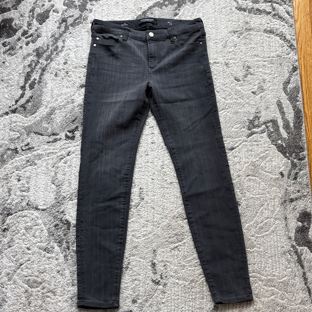 Liverpool Women's Grey Skinny Jeans